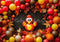 Kate Festif Action de grâces Dinde Ballons Toile de fond conçue par Patty Robert - Kate Backdrop FR