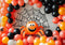 Kate Halloween Araignée Arche de ballons Toile de fond conçue par Patty Robert - Kate Backdrop FR