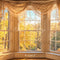 Kate Automne Lumière du soleil Fenêtre Rideau Toile de fond conçue par Emetselch - Kate Backdrop FR