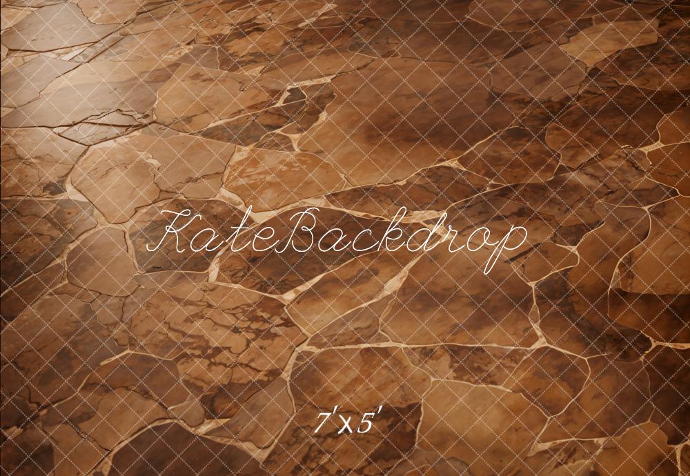 Kate Brun Pavé Marbre Sol Toile de fond conçue par Emetselch - Kate Backdrop FR