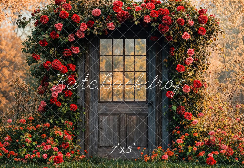 Kate Fleur Arche Porte Roses Toile de fond conçue par Emetselch - Kate Backdrop FR