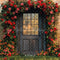 Kate Fleur Arche Porte Roses Toile de fond conçue par Emetselch - Kate Backdrop FR