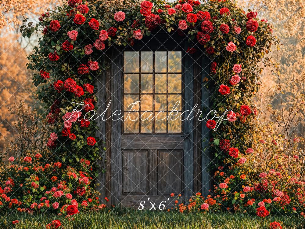 Kate Fleur Arche Porte Roses Toile de fond conçue par Emetselch - Kate Backdrop FR