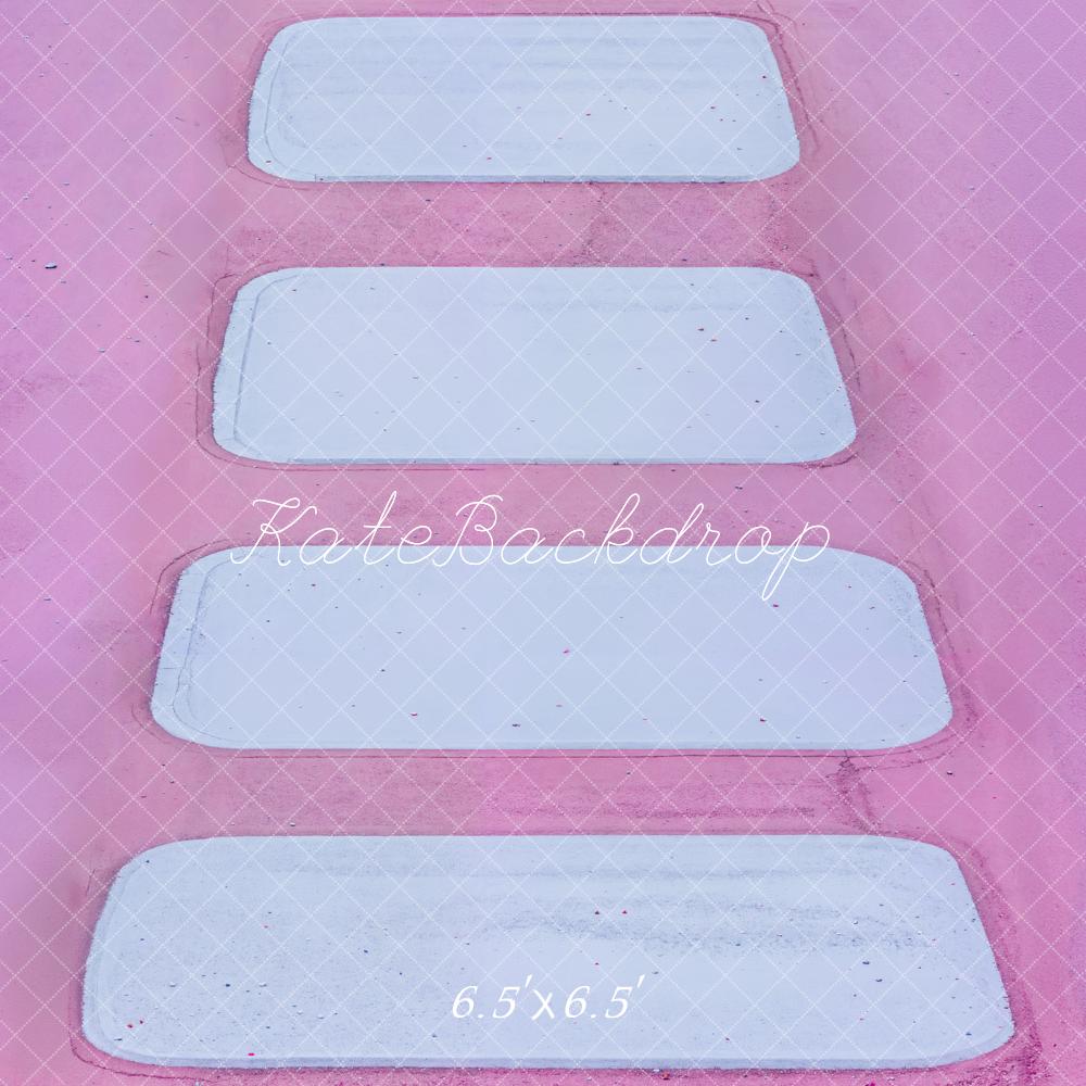 Kate Rose Escalier en Cascade Sol Toile de fond conçue par Emetselch - Kate Backdrop FR