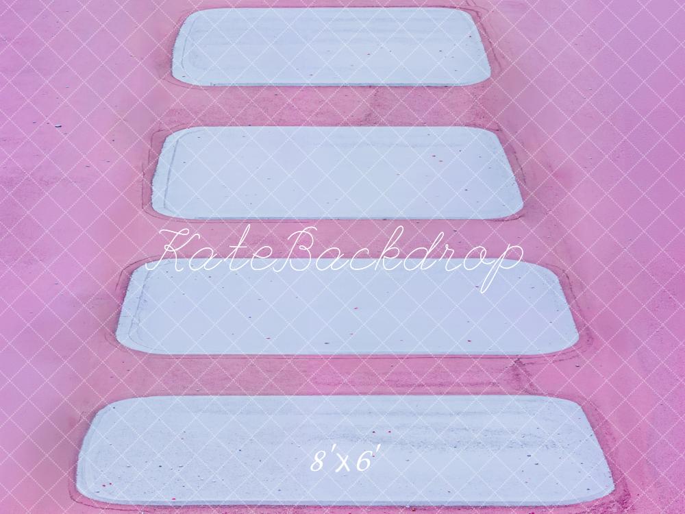 Kate Rose Escalier en Cascade Sol Toile de fond conçue par Emetselch - Kate Backdrop FR