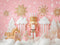 Kate Noël Casse-Noisette Rose Neige Hiver Toile de fond conçue par Patty Robert - Kate Backdrop FR
