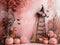 Kate Halloween Rose Coin des sorcières Toile de fond conçue par Patty Robert - Kate Backdrop FR