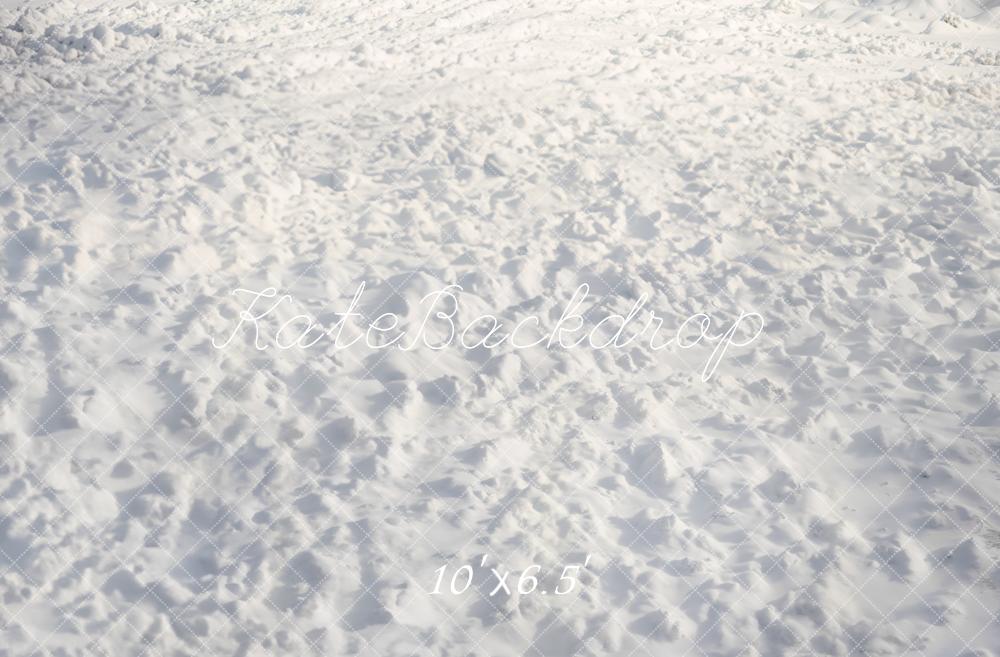 Kate Hiver Neige Sol Toile de fond conçue par Emetselch - Kate Backdrop FR