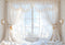 Kate Romantique Blanc Rideau Fenêtre Toile de fond conçue par Emetselch - Kate Backdrop FR