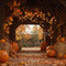 Kate Automne Citrouille Grange Lumière Toile de fond conçue par Emetselch