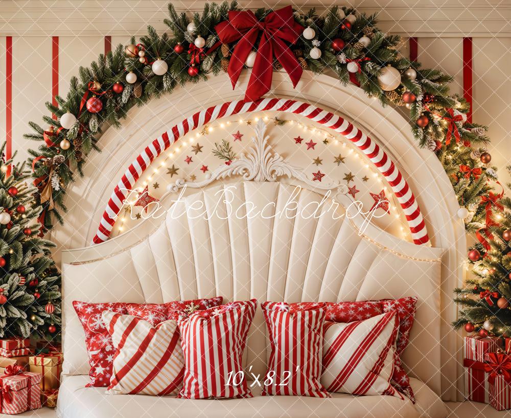 Kate Noël Canne à sucre Arche Tête de lit Toile de fond conçue par Emetselch - Kate Backdrop FR