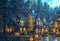 Kate Halloween Citrouille Chalet Forêt Toile de fond conçue par Emetselch - Kate Backdrop FR