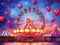Kate Carnaval Grande Roue Carrousel Enfant Toile de fond conçue par Emetselch - Kate Backdrop FR