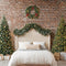 Kate Noël Chambre Mur de briques Lit Toile de fond conçue par Emetselch - Kate Backdrop FR