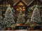 Kate Arbres de Noël Lumières Extérieur Toile de fond conçue par Emetselch - Kate Backdrop FR