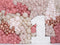 Kate  Anniversaire Mur de ballons Rose Or Toile de fond conçue par Kerry Anderson - Kate Backdrop FR