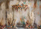 Kate Bohème Fleurs Pampas Porte Toile de fond conçue par Mini MakeBelieve - Kate Backdrop FR
