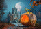 Kate Halloween Château Carrosse de citrouille Toile de fond conçue par Mini MakeBelieve - Kate Backdrop FR