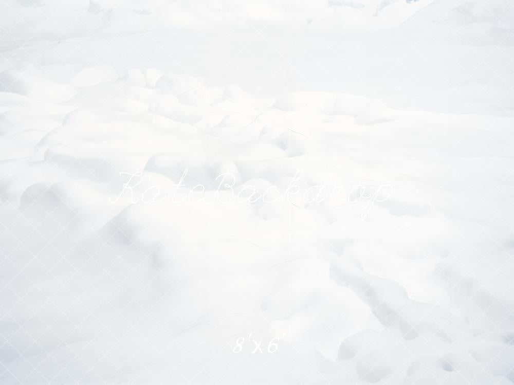 Kate Neige Hiver Blanc Sol Toile de fond conçue par Emetselch - Kate Backdrop FR