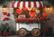 Kate Saint Valentin Cœur Chariot de roses Toile de fond conçue par Emetselch - Kate Backdrop FR
