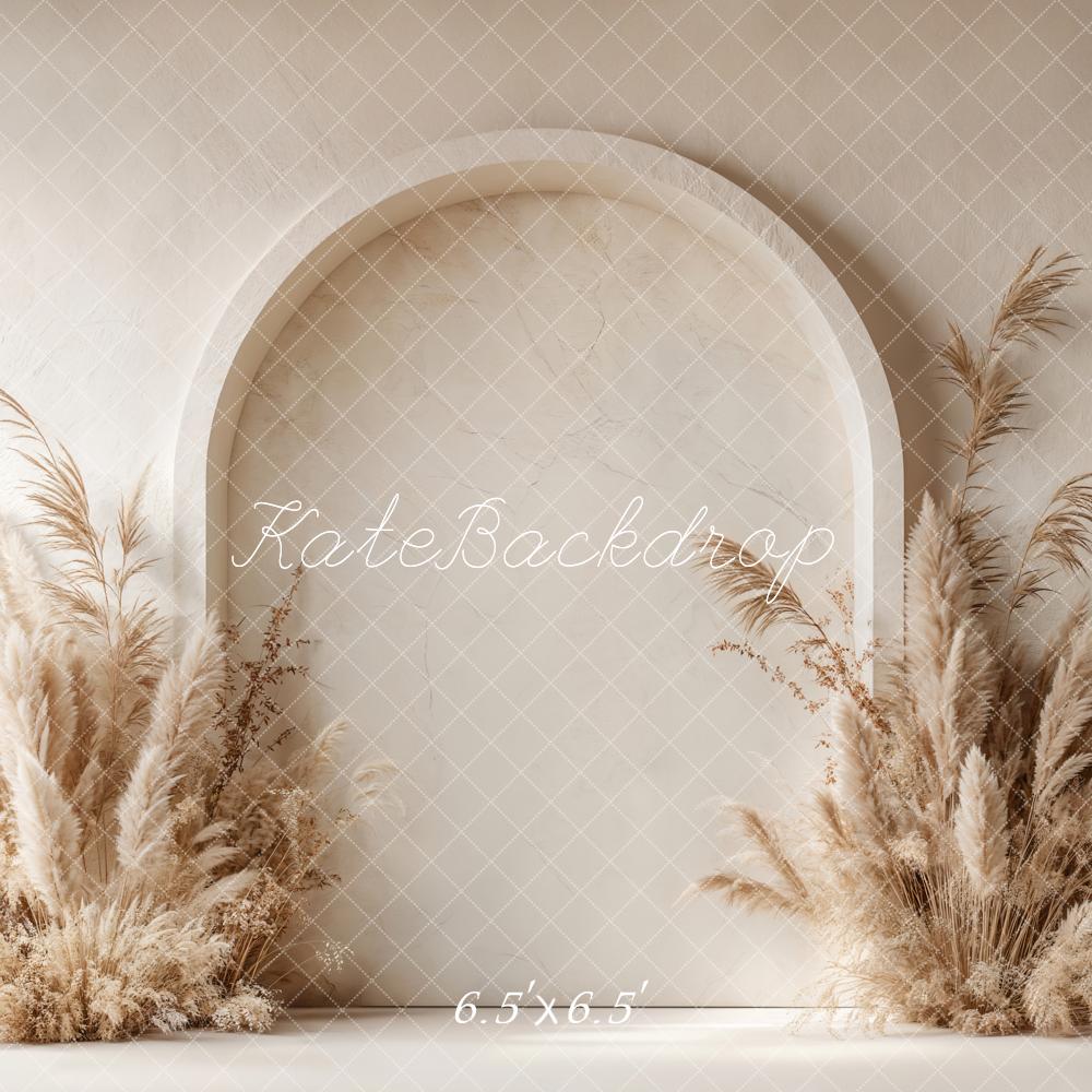 Kate Bohème Arche Beige Simple Toile de fond conçue par Emetselch - Kate Backdrop FR