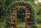 Kate Printemps Jardin Bibliothèque Arche Toile de fond conçue par Emetselch - Kate Backdrop FR