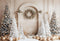 Kate Sapin de Noël Hiver Rétro Arche Décors Toile de fond conçue par Emetselch - Kate Backdrop FR