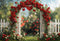 Kate Rose Arche Romantique Jardin Bokeh Toile de fond conçue par Emetselch - Kate Backdrop FR