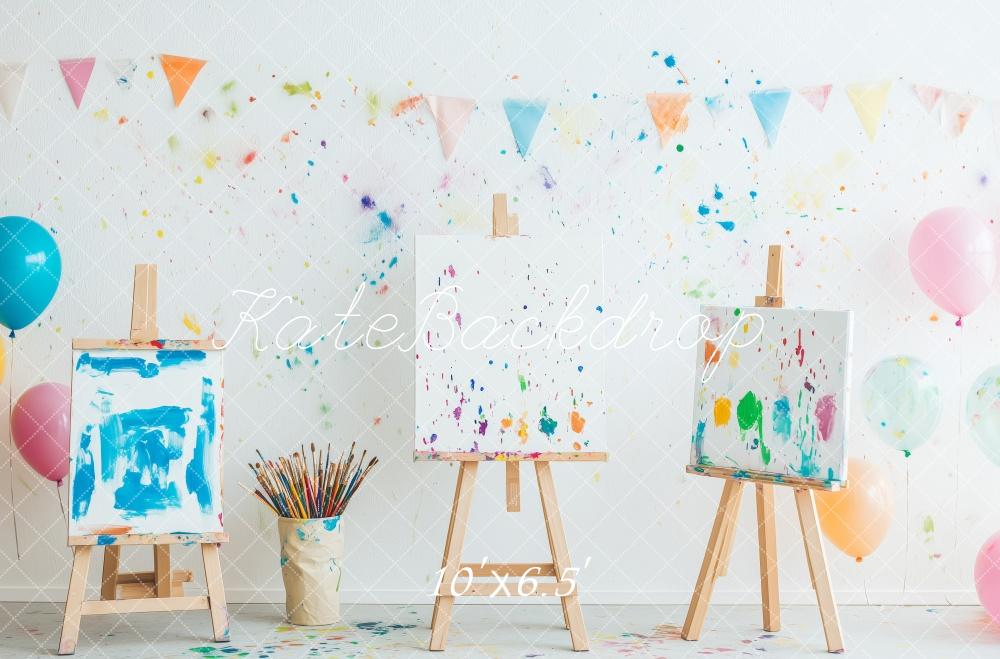 Kate Créatif Art Studio Planche d'art Toile de fond conçue par Patty Robert - Kate Backdrop FR