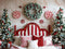 Kate Bonbons Sapin de Noël Tête de lit Toile de fond conçue par Patty Robert - Kate Backdrop FR
