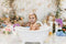 Kate Printemps Fleurs Arche Papillon Anniversaire Toile de fond conçue par Emetselch - Kate Backdrop FR