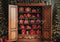 PROMO Kate Vintage Noël Armoire Cadeaux Toile de fond conçue par Patty Robert - Kate Backdrop FR