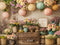 Kate Printemps Fleurs Lanternes Vintage Toile de fond conçue par Emetselch - Kate Backdrop FR