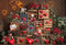Offres Éclair #2 Kate Saint Valentin Coeur Boîtes Roses Toile de fond conçue par Emetselch - Kate Backdrop FR