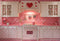 Kate Saint Valentin Rose Cœur Cuisine Armoires Toile de fond conçue par Emetselch - Kate Backdrop FR