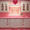 Kate Saint Valentin Barbie Rose Cuisine Toile de fond conçue par Emetselch - Kate Backdrop FR