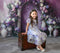 Kate Arc Floral Vases Violet Portrait Toile de fond conçue par Emetselch