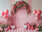 Kate Saint Valentin Rose Arche Ballon Toile de fond conçue par Emetselch - Kate Backdrop FR