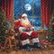 Kate Sapin de Noël Père Noël Fenêtre Toile de fond conçue par Emetselch - Kate Backdrop FR
