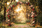Kate Saint Valentin Arche de Fleurs Mariage Toile de fond conçue par Emetselch - Kate Backdrop FR