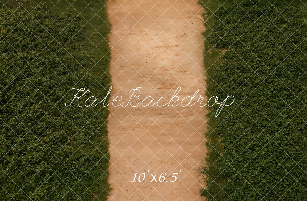 Kate Jardin Chemin Verdure Sol Toile de fond conçue par Kate Image - Kate Backdrop FR