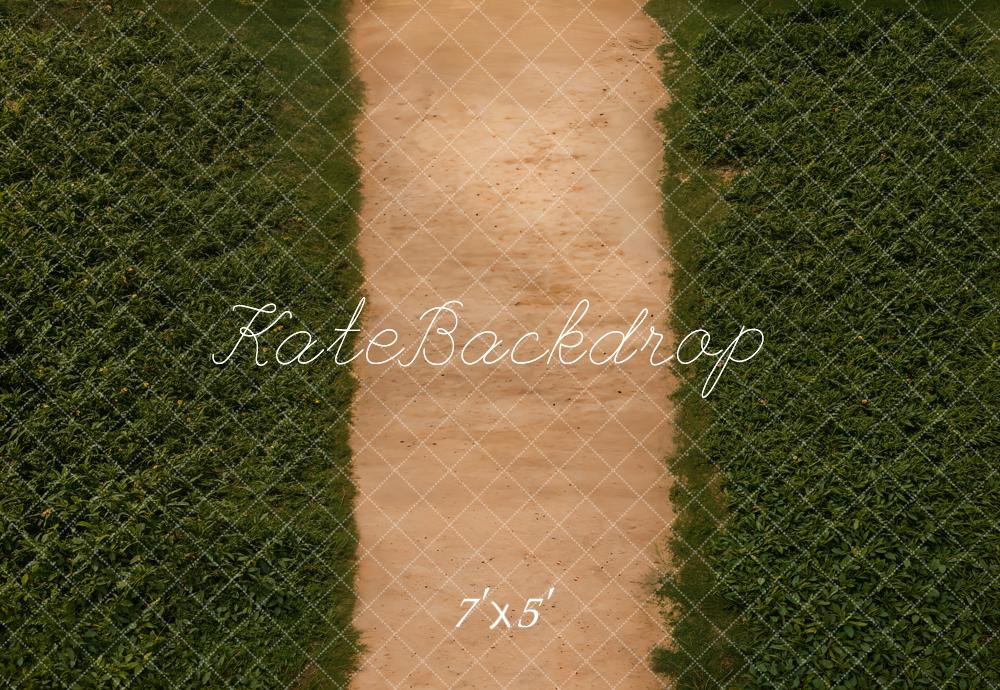Kate Jardin Chemin Verdure Sol Toile de fond conçue par Kate Image - Kate Backdrop FR