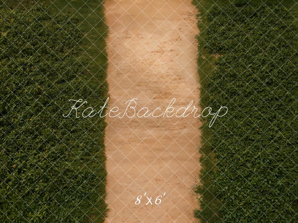 Kate Jardin Chemin Verdure Sol Toile de fond conçue par Kate Image - Kate Backdrop FR