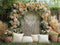 Kate Bohème Oreillers Arche de Fleurs Toile de fond conçue par Mini MakeBelieve - Kate Backdrop FR