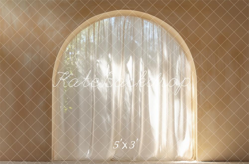 Kate Rideau Arche Boho Élégant Soleil Toile de fond conçue par Mini MakeBelieve - Kate Backdrop FR