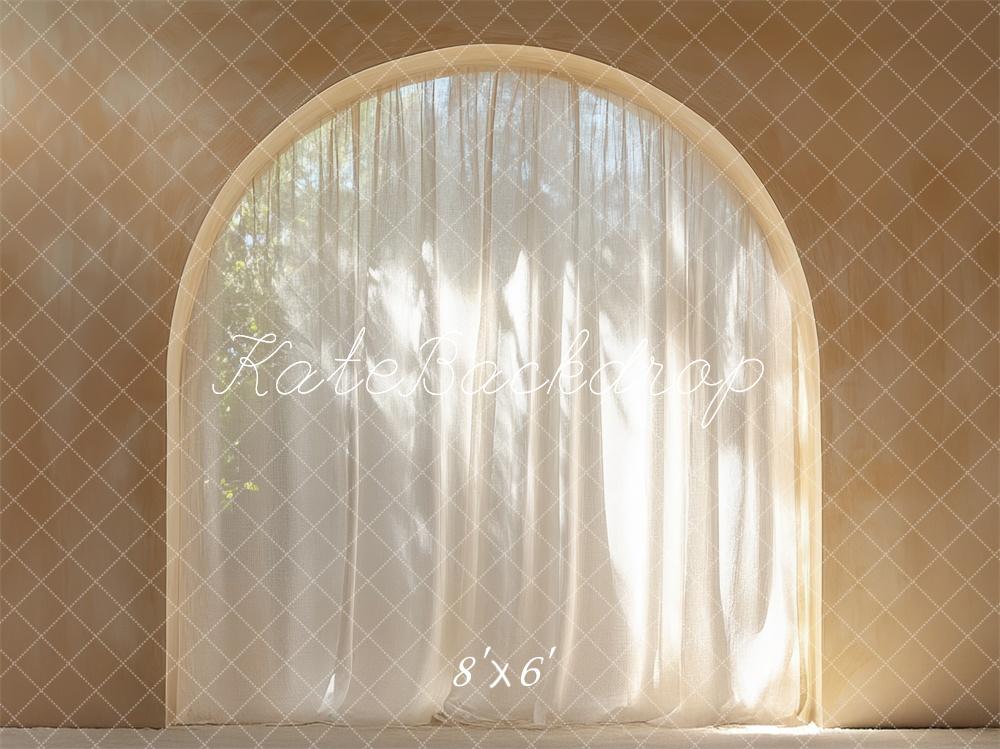 Kate Rideau Arche Boho Élégant Soleil Toile de fond conçue par Mini MakeBelieve - Kate Backdrop FR