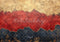 Kate Texture Abstraite Mur Doré Rouge Noir Toile de fond conçue par Mini MakeBelieve - Kate Backdrop FR