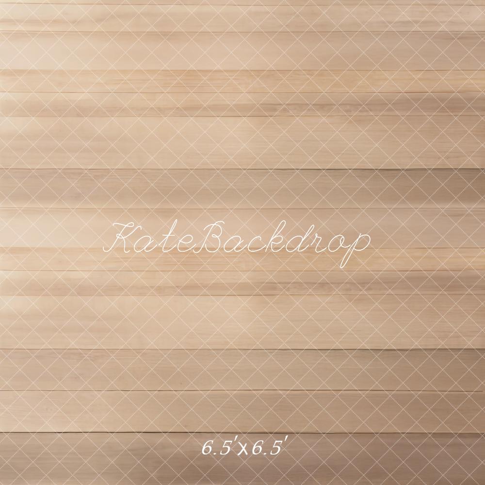 Kate Beige Plancher en Bois Sol Toile de fond conçue par Emetselch - Kate Backdrop FR