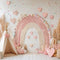 PROMO Kate Bohème Arc-en-ciel Tente Cœurs Rose Toile de fond conçue par Emetselch - Kate Backdrop FR