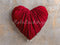 Kate Saint Valentin Simple Cœur Rouge Toile de fond conçue par Mini MakeBelieve - Kate Backdrop FR